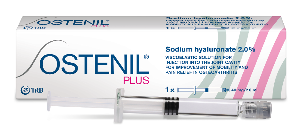 Ostenil Plus 2,0 % Packung mit Fertigspritze 40 mg / 2 ml, TRB Chemedica